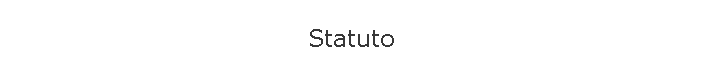 Statuto