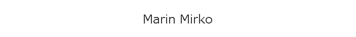 Marin Mirko